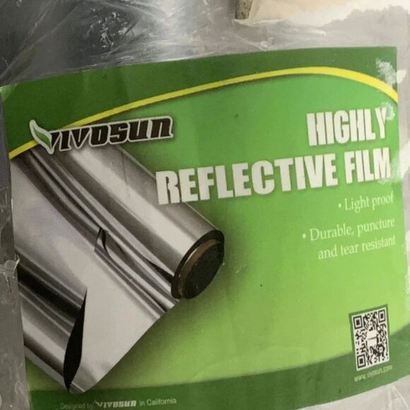 Vivian Silver Horticulture Highly Reflective Film UV Protection YB118 - Picture 3 of 4